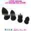 Top selling black silicone Waterproof Silicone Anal Plugs Butt Plugs Strong Suction Cup silicone butt plug for Couple