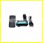Smartphone Bluetooth MP3 Player Handsfree Car Kit + Dual USB Charger + FM Transmitter + Handsfree with Micro SD/TF Card Reader