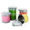 2016 wholesale kitchen storage/sale stainless steel food canister sets,candy jar,mason jars