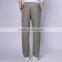 Old fashion custom khaki men latest design cotton pants