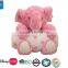 Plush elephant with blanket
