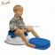 PM3328 New design colorful plastic step potty trainer baby toilet seat/baby product with step stool