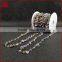 Blue agate Beads Rosary Chain For Necklace OR Bracelet DIY