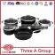 SA-12071 Hard Anodized Aluminum Cookware Set With Stainless Steel Lid Kitchenware Wholesale cookware