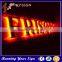 Fashion Brightness Galvanized Crystal Backlit Words in Led Lights