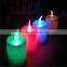 fashion rechargeable tea light candle light led candle