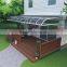2015 decorative aluminum rain-proof shed for sales