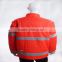 high visibility poly-cotton reflective winter coat