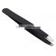 2015 High Quality Lowest Price Black High Quality Stainless Steel Slanted Tip Eyebrow Tweezer Hair Removal Makeup Clip Tool