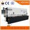 QC12Y 8mm Swing Beam Metal Cutting Machine Made in China