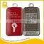 2015 hot sale aluminum printing key tags with qr code