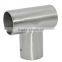stainless steel round steel connectors flexible for 50.8mm 2inches tube