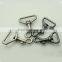 High quality Nickel free alloy 38mm metal spring clip hook for bag belt