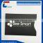 aluminum foil rfid blocking sleeve credit card and passpaort imformation protector