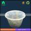 Disposable 1000ml round shape PP microwave food container bowl