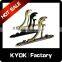 KYOK 22/25mm flexible length 2m curtain track system,plastic/metal wrought iron curtain rod brackets