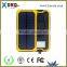 the newest 15000mAh large capacity solar charge power bank for mobile phones