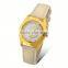 Fashion Jewelry 2016 White Leather Couple Electronic Watch