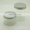 150ml 300ml PET plastic large makeup jar with aluminum cap