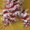 PET wire party decorative metallic plastic Christmas garland