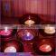 machine made glass sets tea light small candle holder
