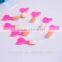 Mendior Heart shaped Eye Shadow Sponge Eyeliner Brush Applicator Tool 8pcs/pack support OEM/ODM