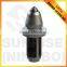 SM06 kennametal tools rock drill spare part tungsten carbide chisel foundation bullet bits