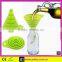 FDA silicone folable funnel