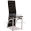 Modern Elegant Leather Metal Dining Table and Chairs Z608-1                        
                                                Quality Choice