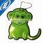 Monkey shape pvc reflective safety car key accessories