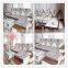 Cotton appliqued embroidery sofa cover