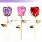 Fantastic K9 crystal Flower Colorful Wedding Decoration Rose Flower