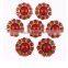 Hot sale wholesale retail sewing button acrylic rhinestone button with shank pearl Christmas button For DIY flower center