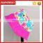 K-376 Fashionable Unisex Satin Lined Printed Pattern Cotton Bucket Hat Floral Printing Bucket Hat