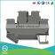 UTL Double Layer 0.14-2.5mm Return Pulling Din Rail Mount Spring Terminal Blocks 500V 17.5A