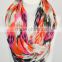Girl's Fashion New Design Stereo Perception 3D Printed Scarf
