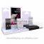 elegant smooth surface black shenzhen factory acrylic jewelry display stand/acrylic jewelry display