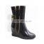 2014 fashion and comfortable low-heeled women boot