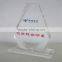 customized shaped acrylic display trophy for soldier