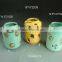 modern lantern ceramic porcelain garden candle holder