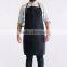 Custom Canvas Work Apron With Leather Strap