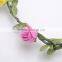 Wedding party hair accessory flower crowns headband