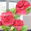 artificial flower rose plastic rose flowers guangdong