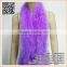 Bleached Colorful 20g Fluffy Feather Boa For Wedding