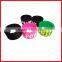 Hot sale fashonal silicone finger ring silicone black ring