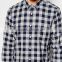 wholesale cheap men navy flannel shirt with chest pocket                        
                                                Quality Choice