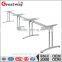 Customized good quality unique wooden conference desk ,office chatting desk (QF-108H)