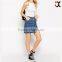 2015 regular fit high waisted school girls mini skirt JXH464