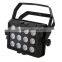 12*15W Professional pro light show backdrop decoration Battery Powered led lights