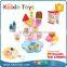 kitchen pretend set plastic DIY ice cream toy for kids